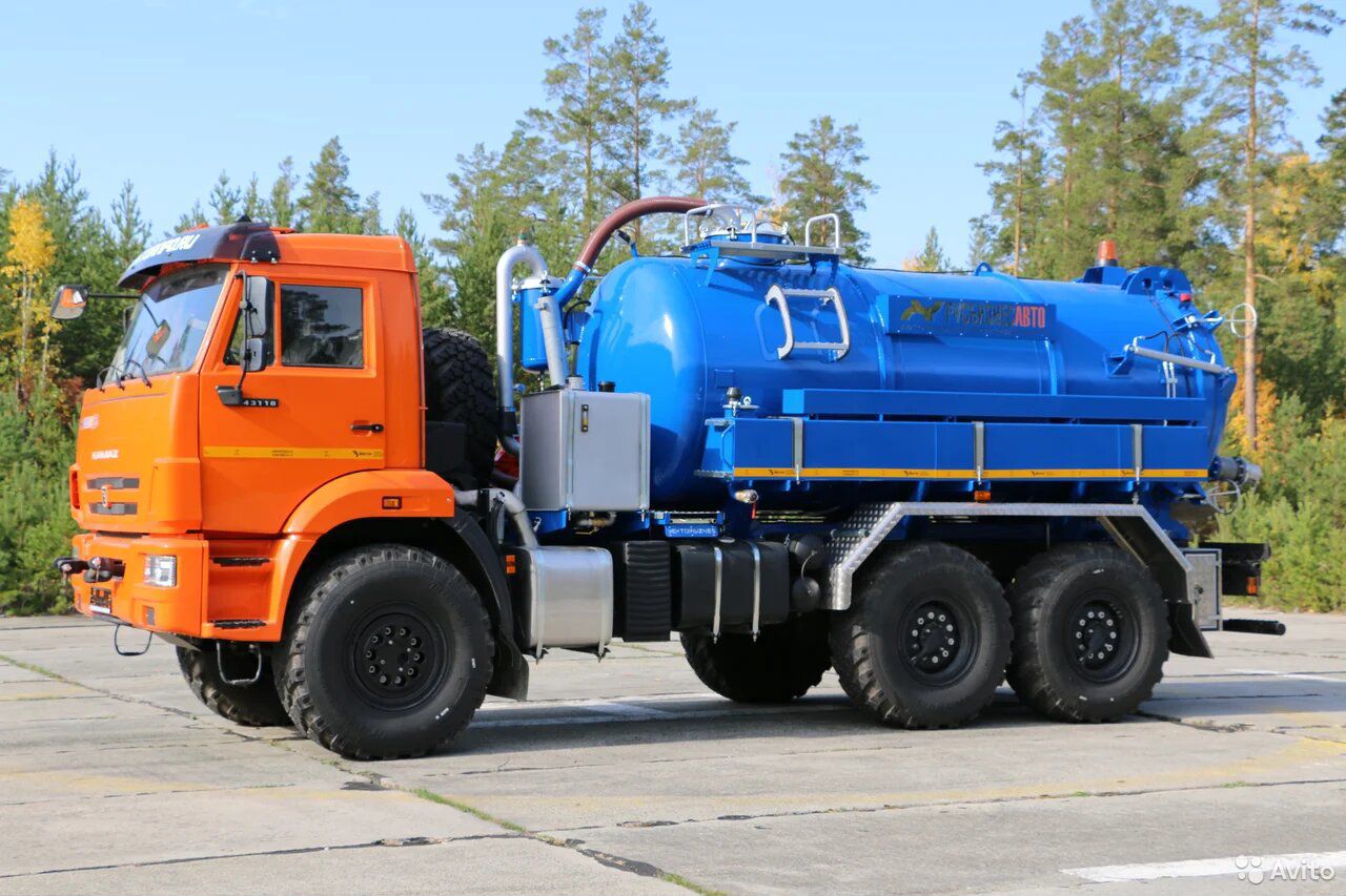 Илосос КамАЗ 43118-50 МВС-10