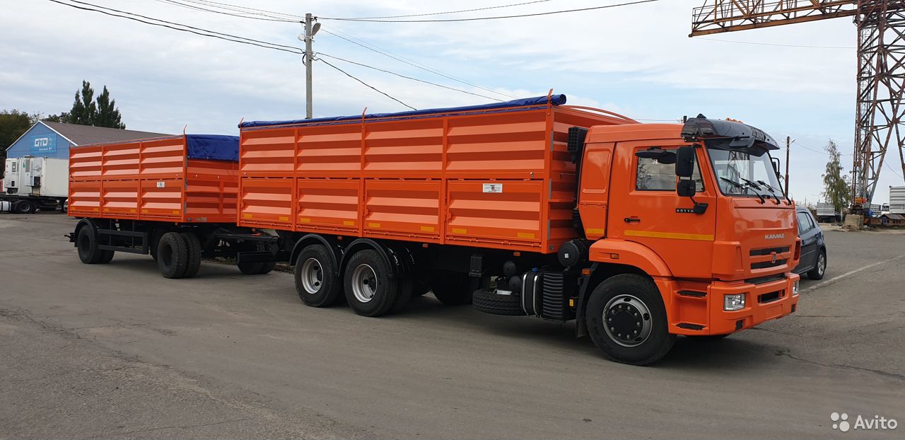 Зерновоз КамАЗ 65115