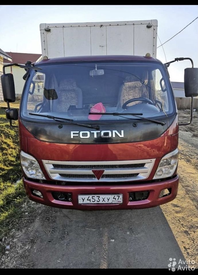 Промтоварный фургон Foton 1089