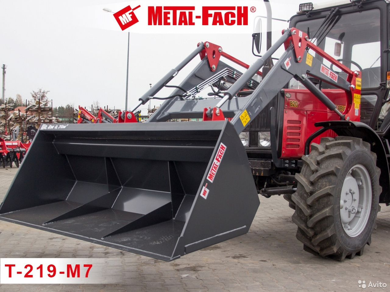 Навесной погрузчик (КУН) Metal-Fach T-219-M7