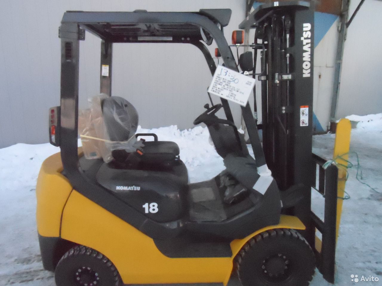 Вилочный погрузчик Komatsu FD18T21