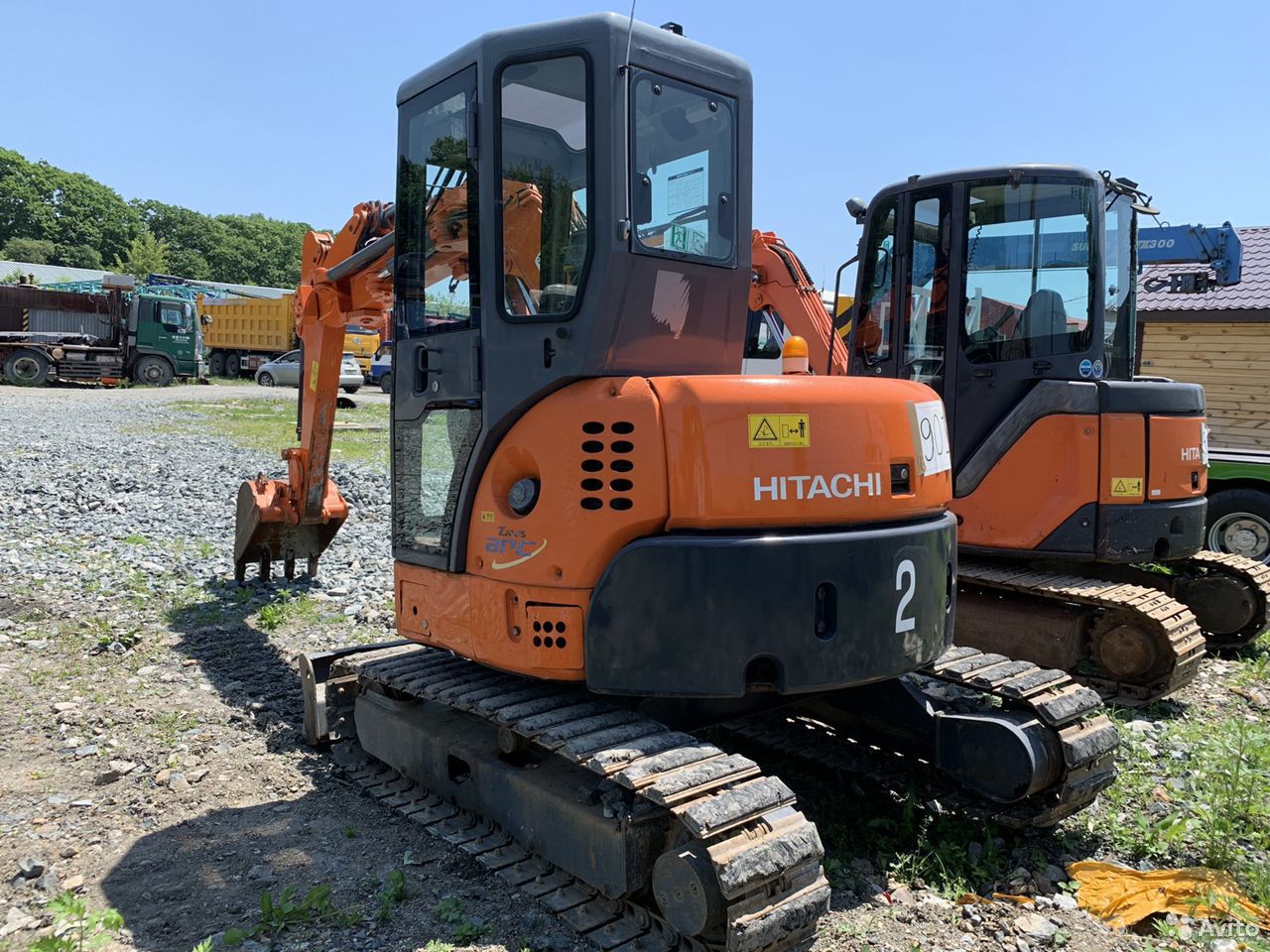 Мини-экскаватор Hitachi ZX40u-2