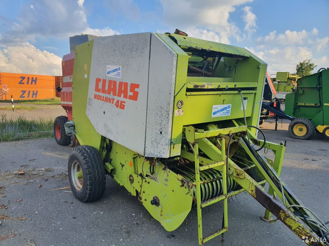 Пресс-подборщик Claas Rollant 46