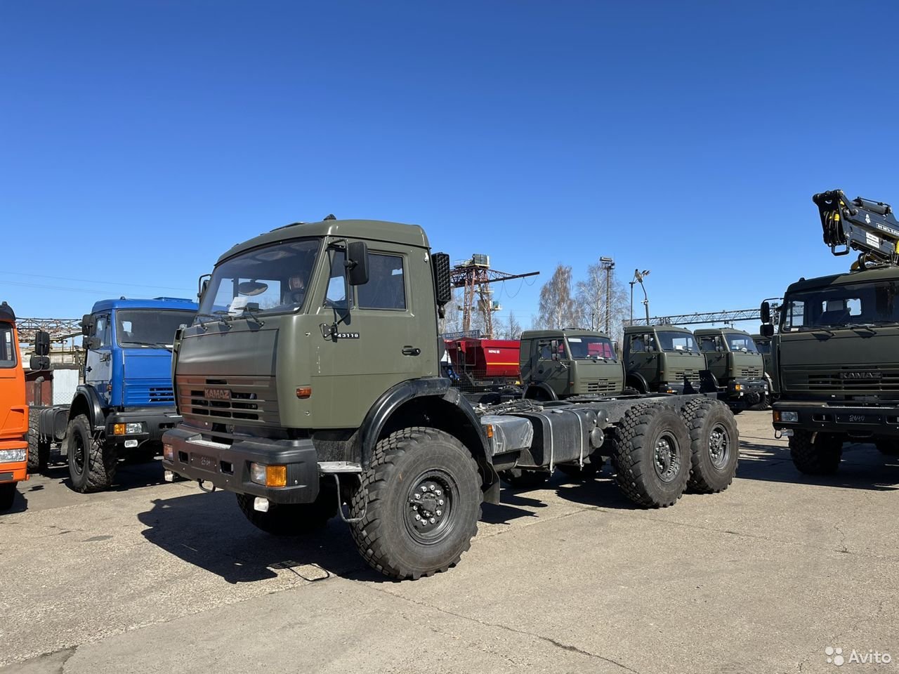 Шасси КамАЗ 43118 вездеход Е-2