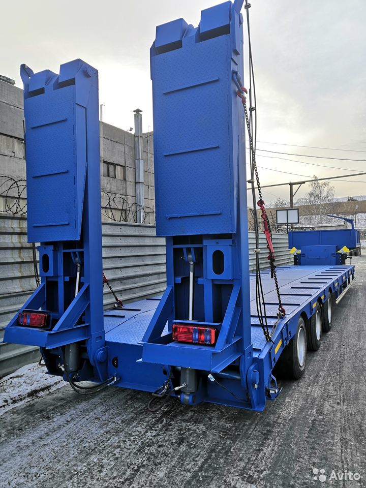 Трал низкорамный 40т