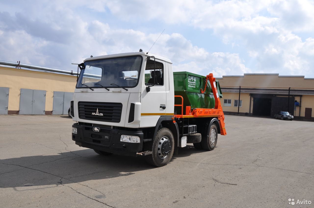 Бункеровоз РАРЗ МК-3512-02 на шасси МАЗ 5550С3-540-000