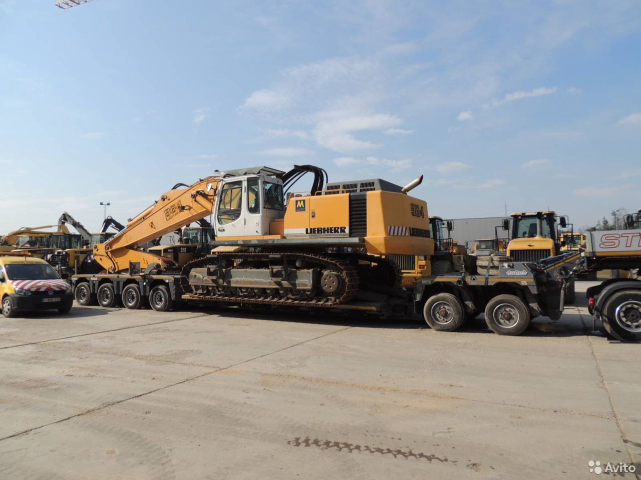 Гусеничный экскаватор Liebherr 964