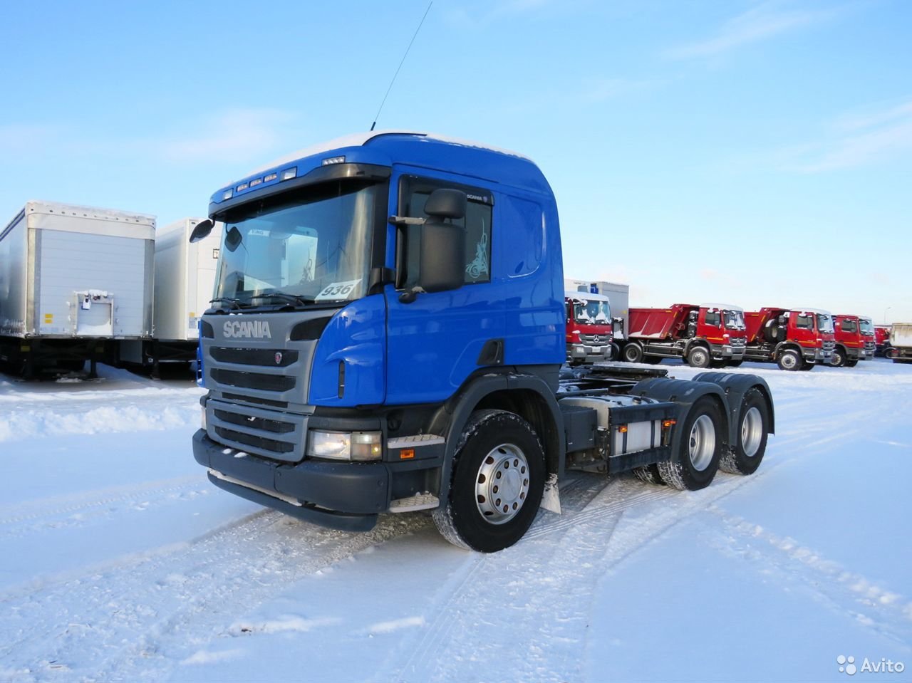 Седельный тягач scania P440 МКПП