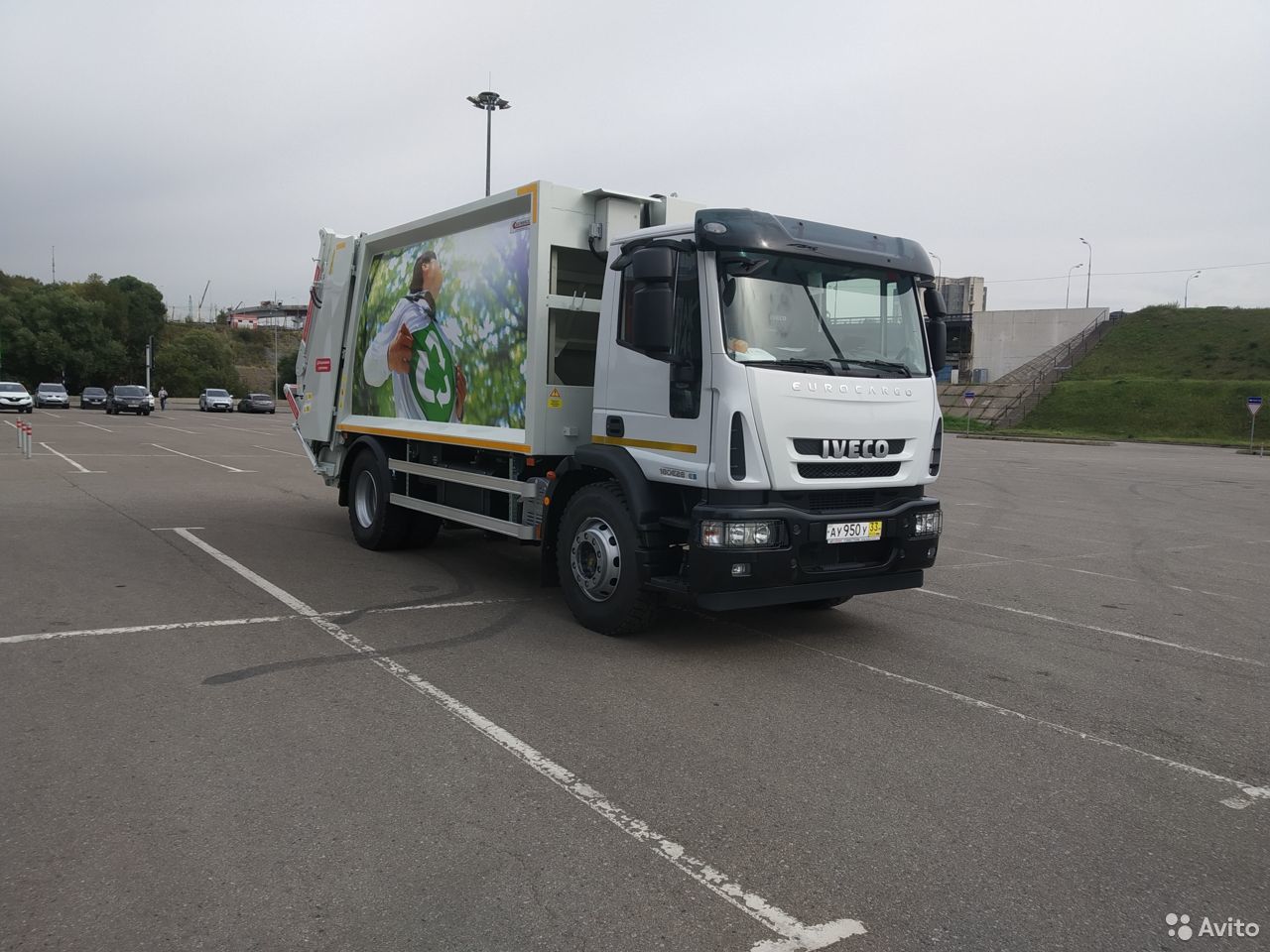 Мусоровоз Katmerciler на шасси Iveco