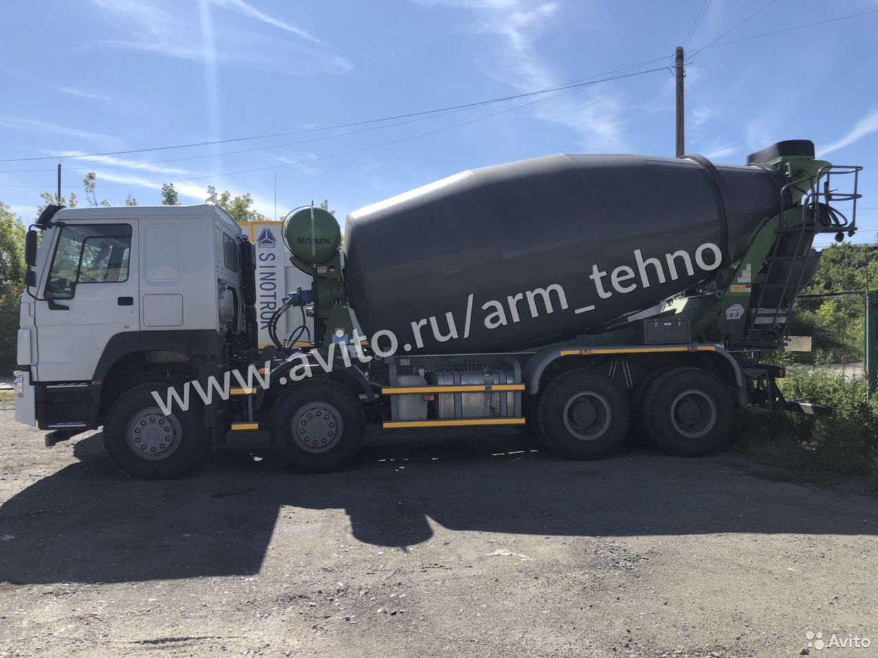 Автобетоносмеситель HOWO 12м3