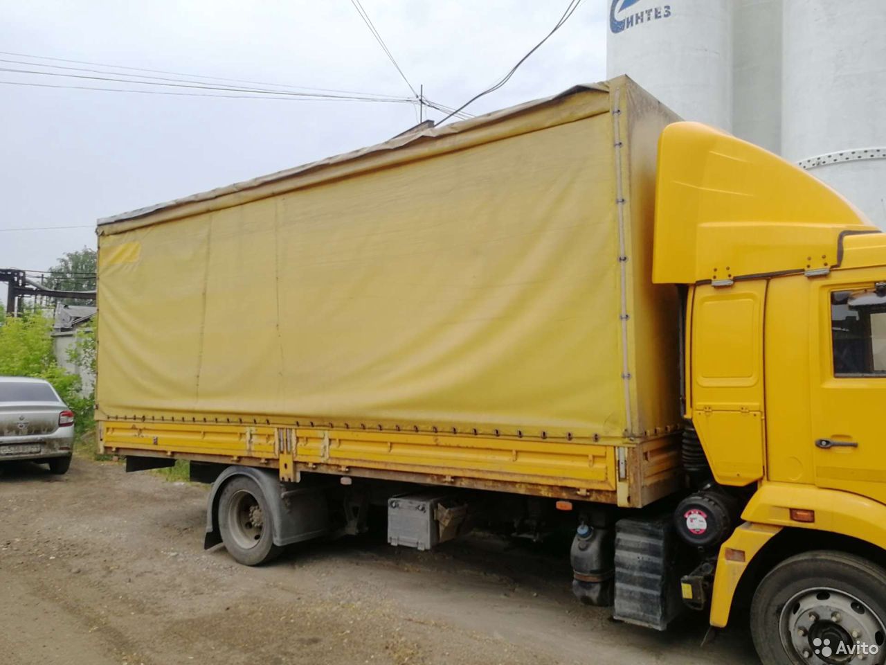 Тентованный грузовик КамАЗ 4308
