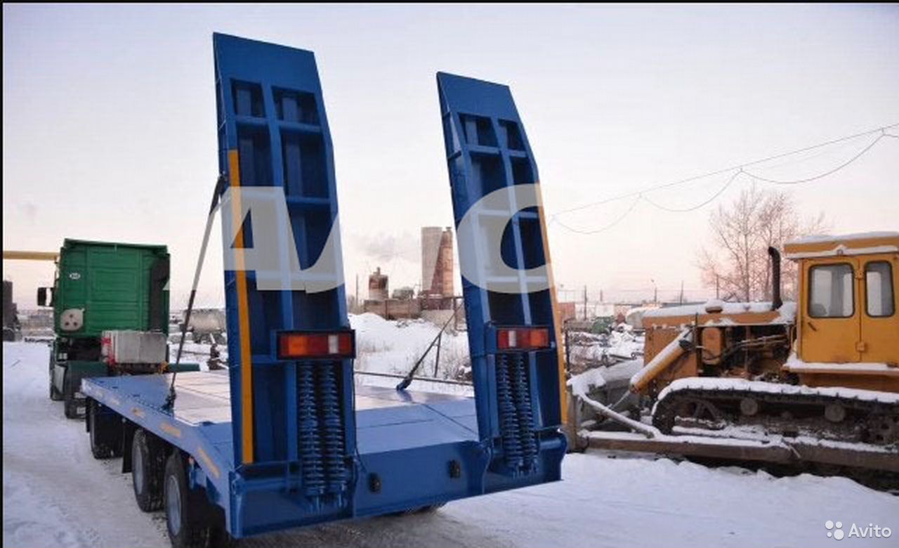 Прицеп-трал для спецтехники 27,5 тонн