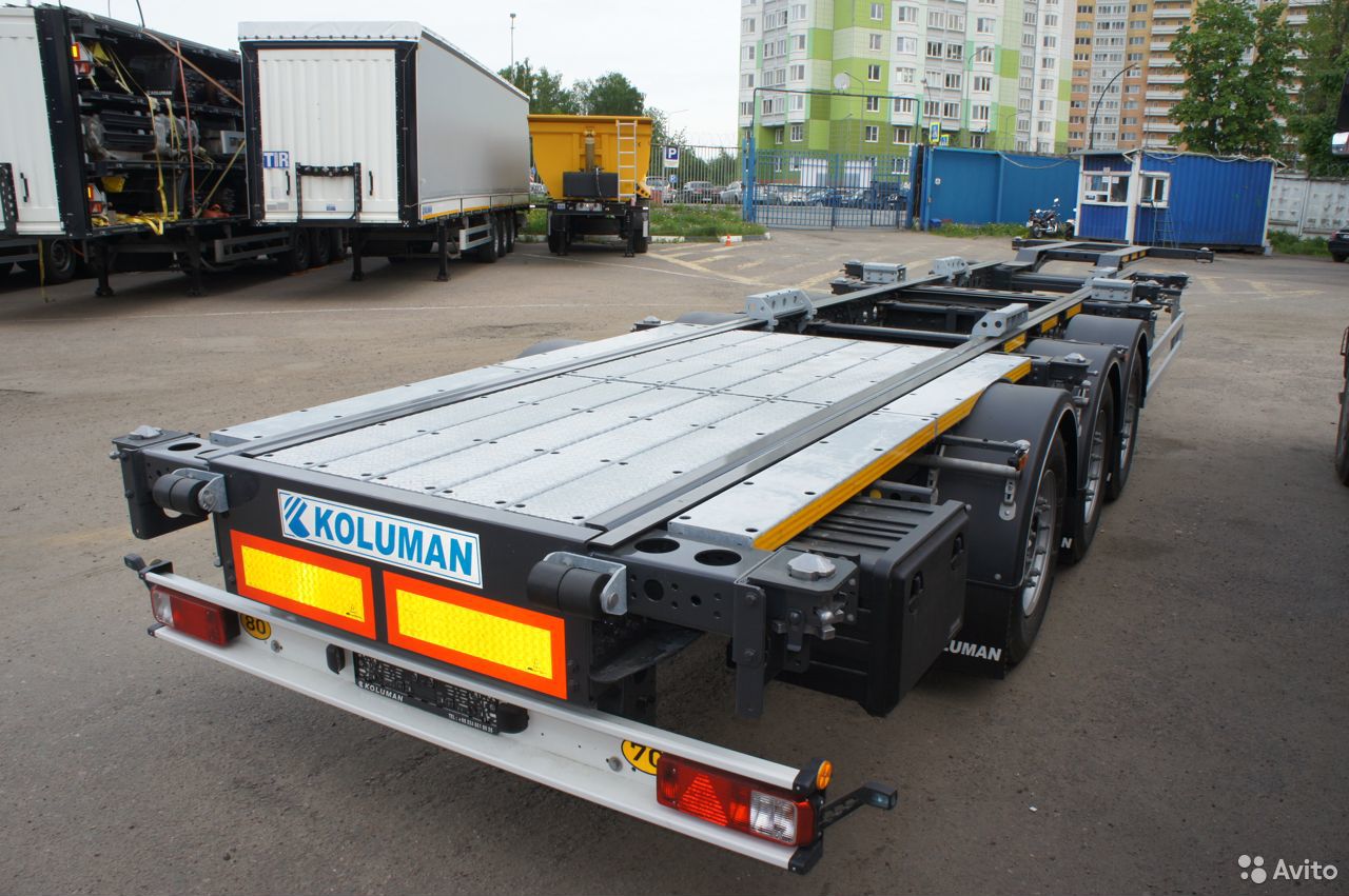 Полуприцеп контейнеровоз Koluman 40 футов