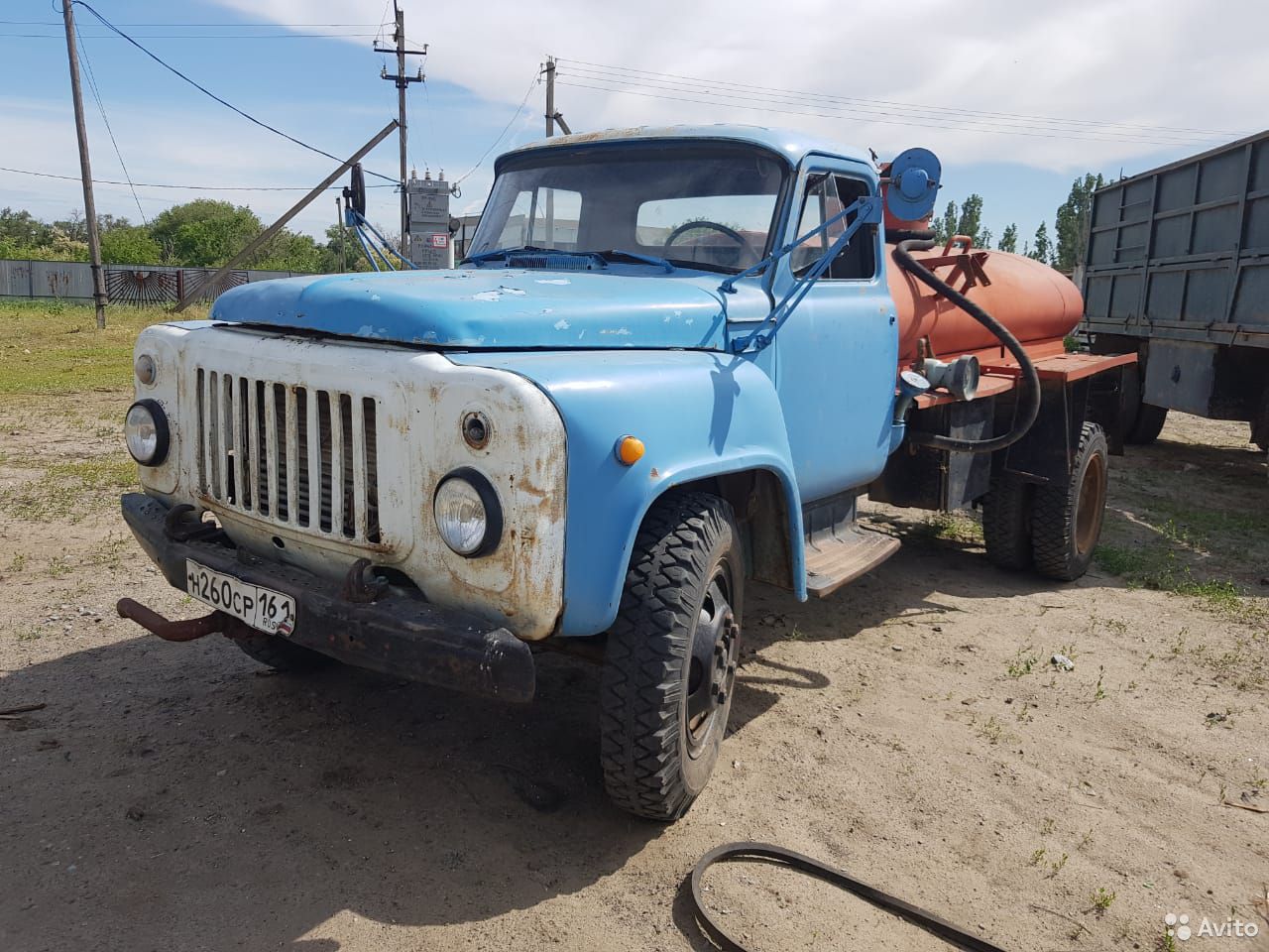 Бензовоз ГАЗ 52 АТЗ