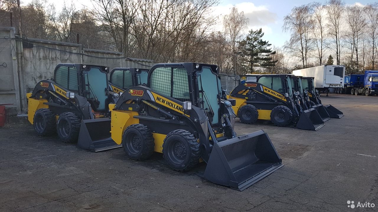 Мини-погрузчик New Holland L318