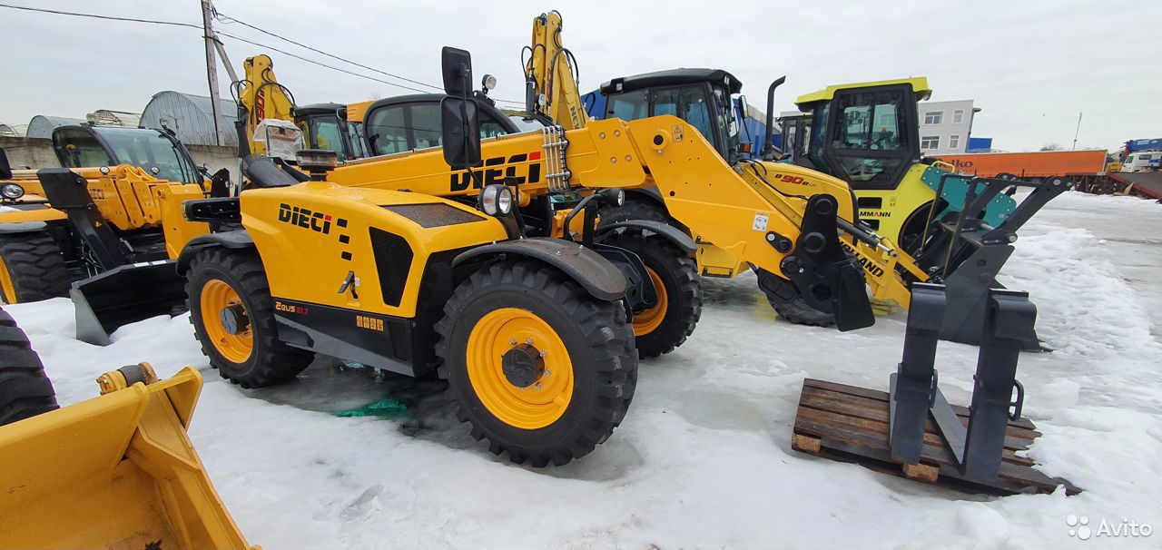Телескопический погрузчик Dieci Zeus 37.7