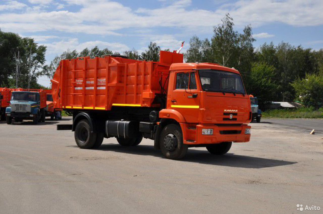 Мусоровоз РАРЗ МК-4551-02 на шасси КамАЗ 43253-3010-69