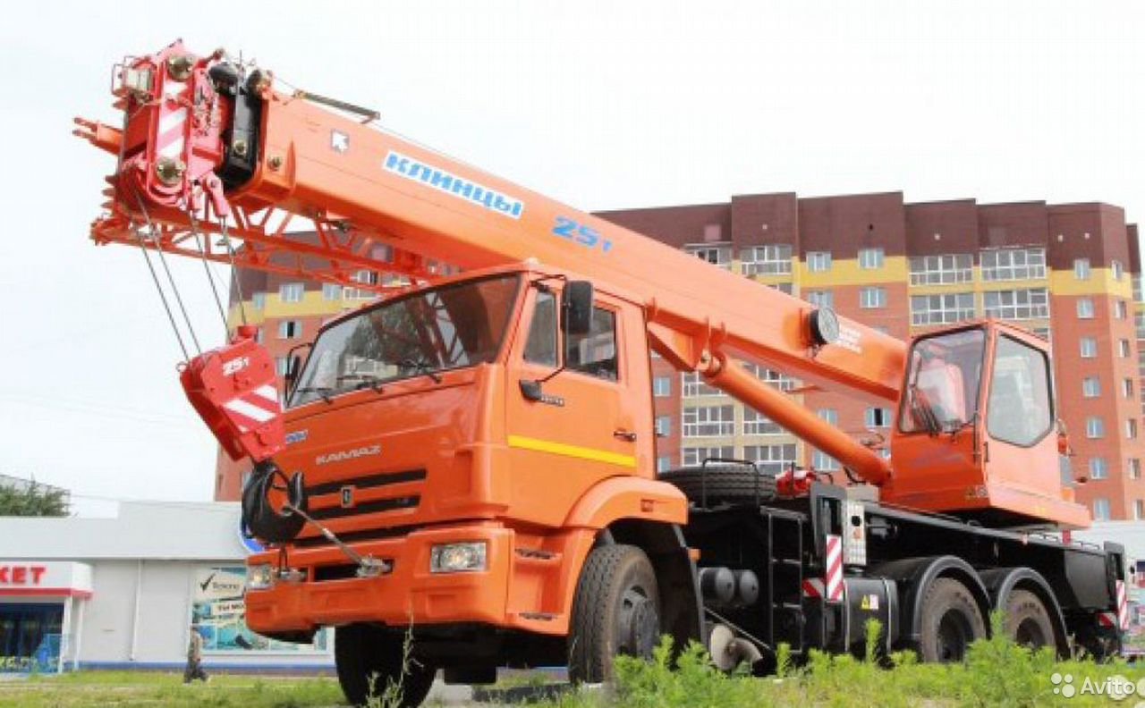 Автокран Клинцы КС-55713-1К-1 на шасси КамАЗ 65115