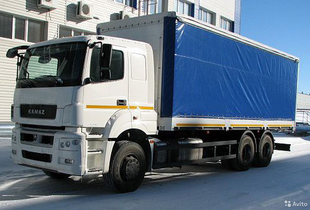 Тентованный грузовик КамАЗ 65207-87 (S5)