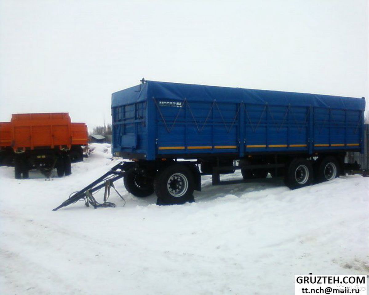 Прицеп-зерновоз Нефаз 8332-0145130-04