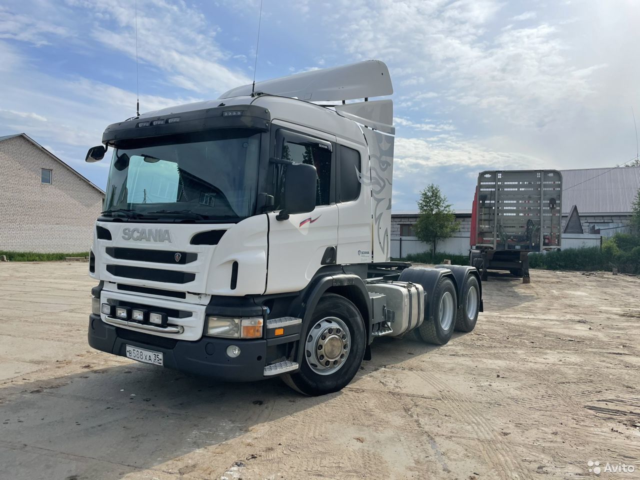 Седельный тягач Scania P400