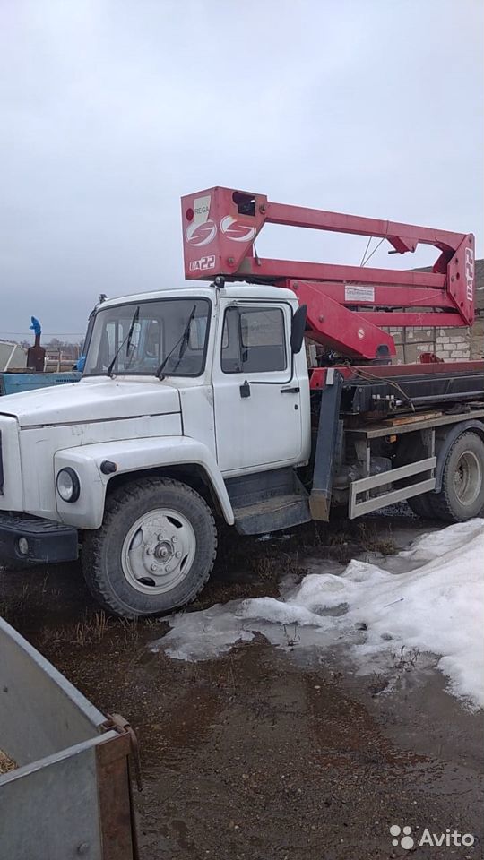 Автовышка Чайка-Сервис 27846R на шасси ГАЗ 3309