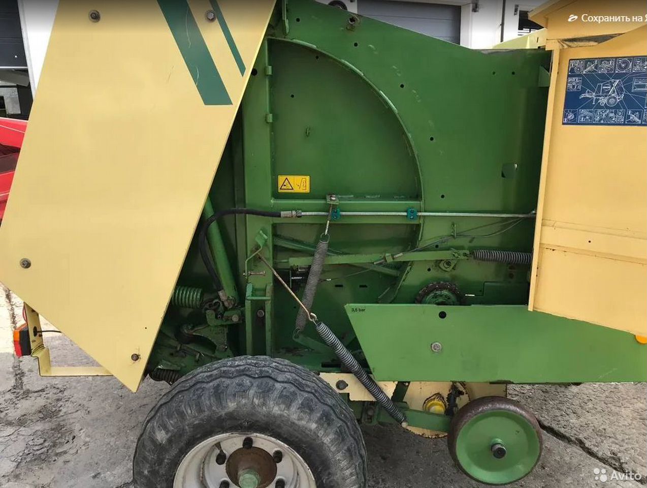Пресс-подборщик Krone KR125