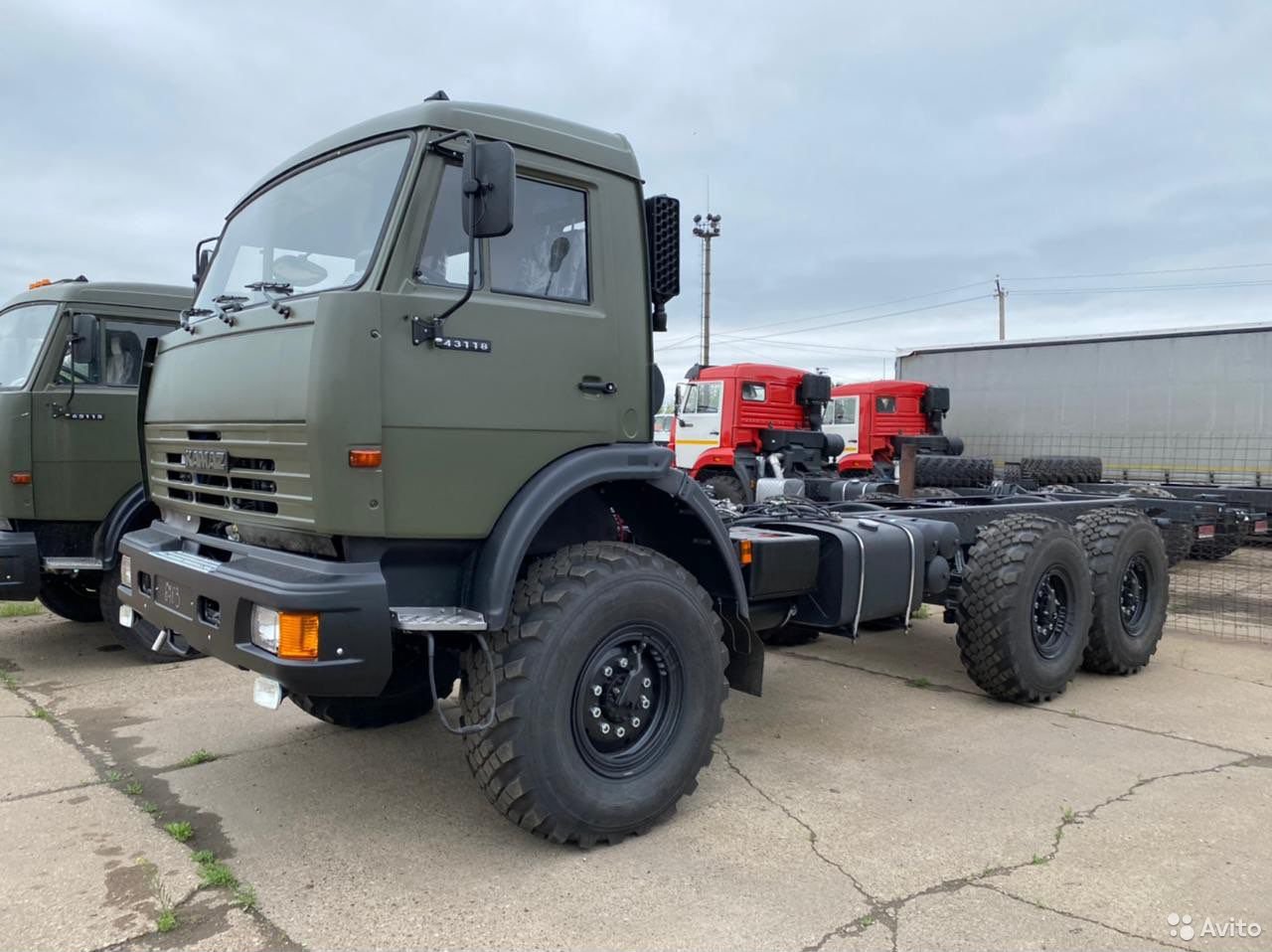 Шасси КамАЗ 43118 вездеход  Е-2