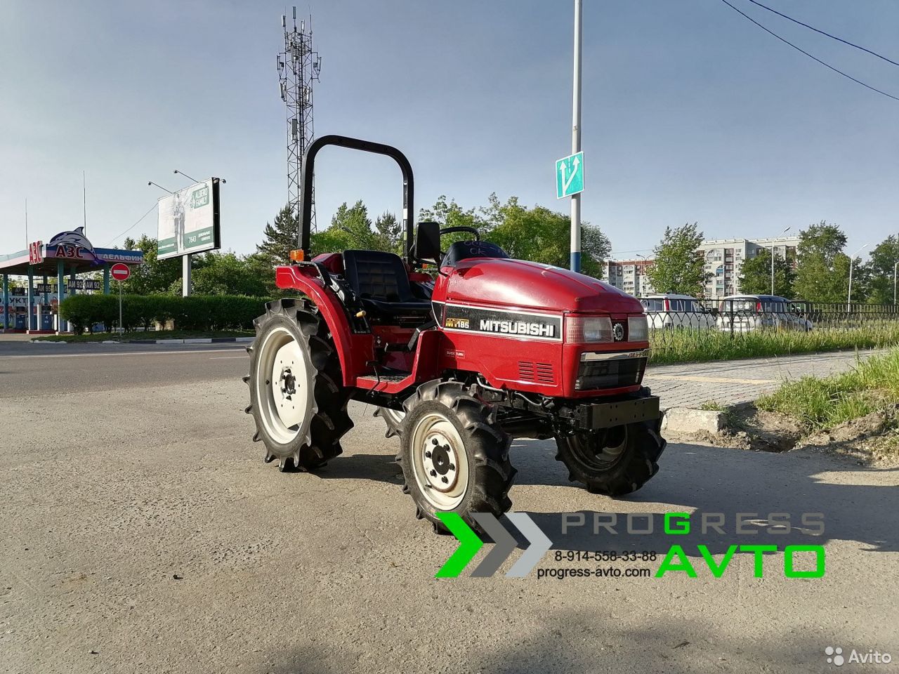 Мини-трактор Mitsubishi MT185