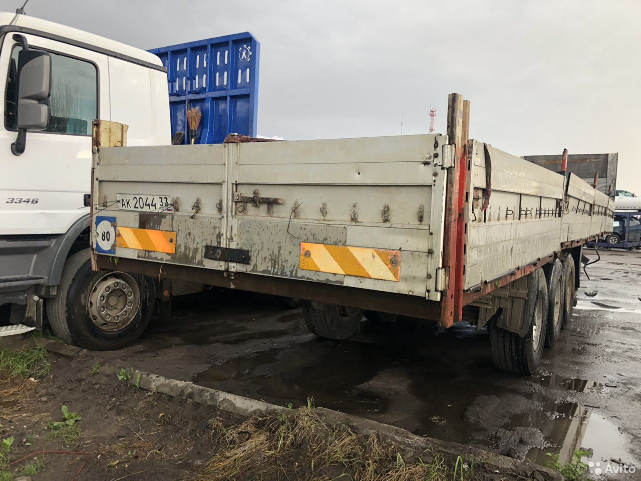 Бортовой полуприцеп Schmitz Cargobull