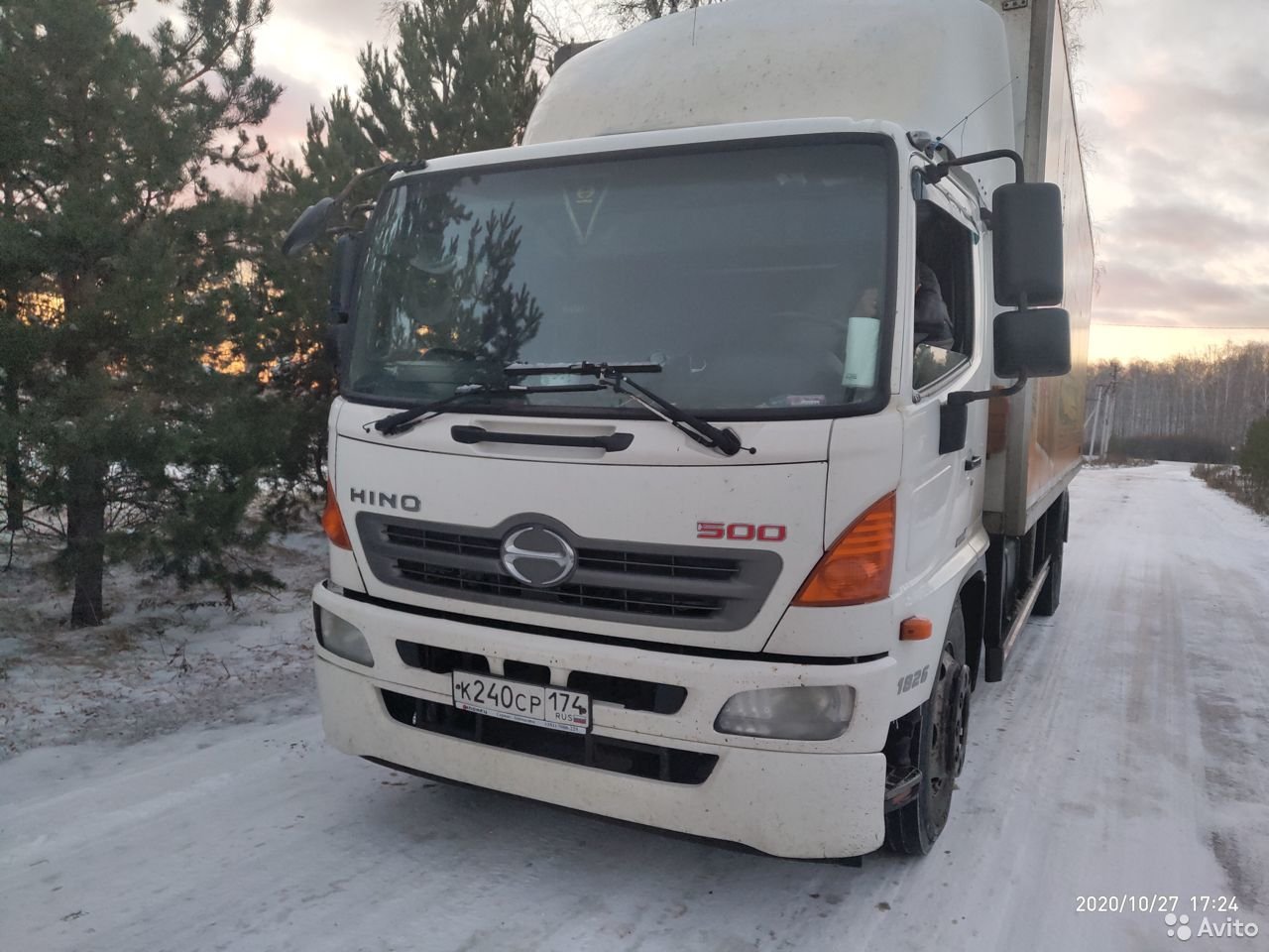 Грузовой фургон Hino 57921