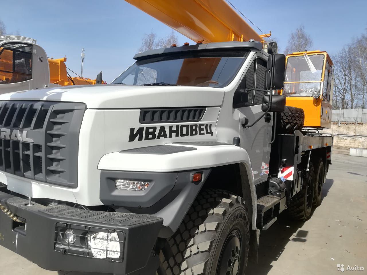 Автокран Ивановец КС-45717-4В на шасси УРАЛ Next