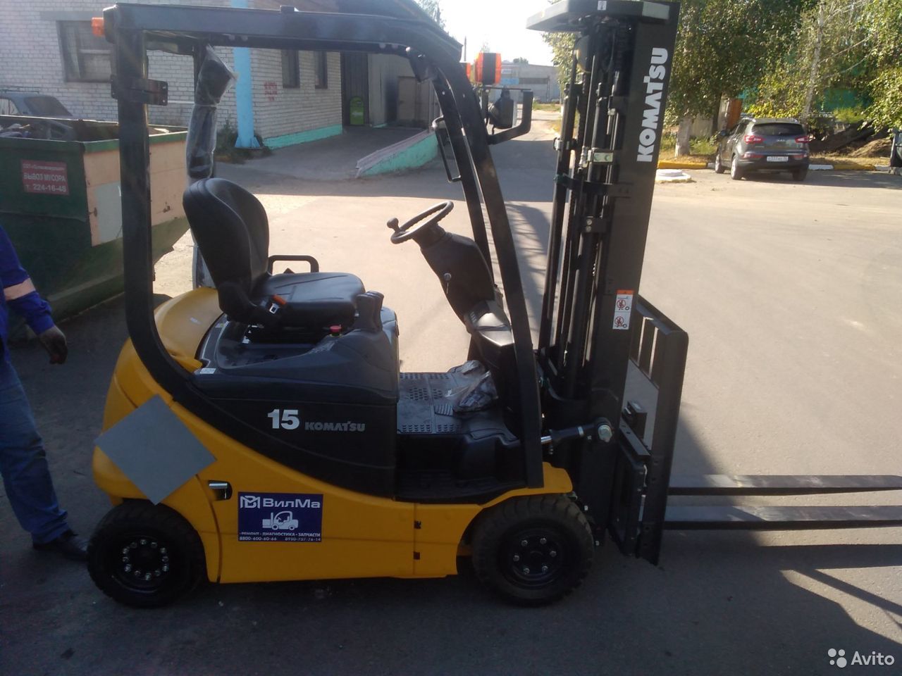 Вилочный Погрузчик Komatsu FG15T-21