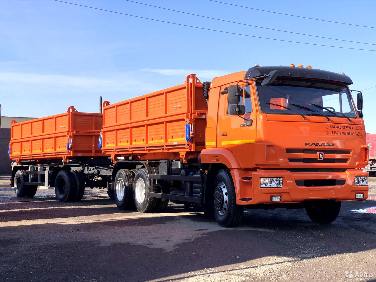 Зерновоз КамАЗ 45143