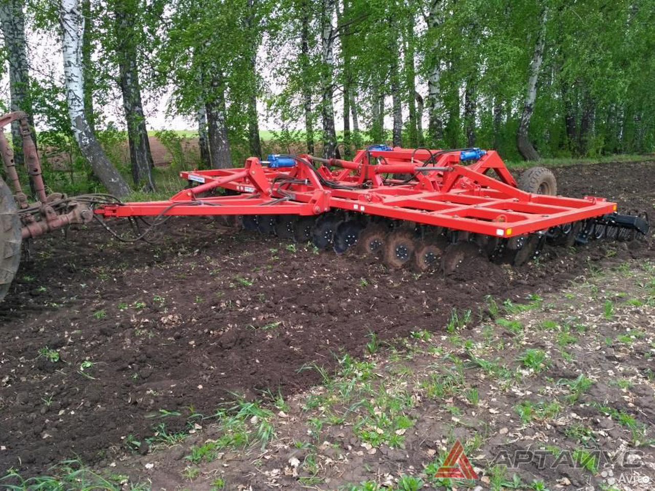 Дисковая борона Артайус БДМ-9х2 с катком