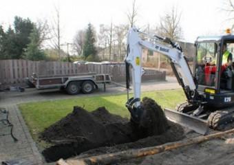 Мини-экскаватор New Holland MH Plus