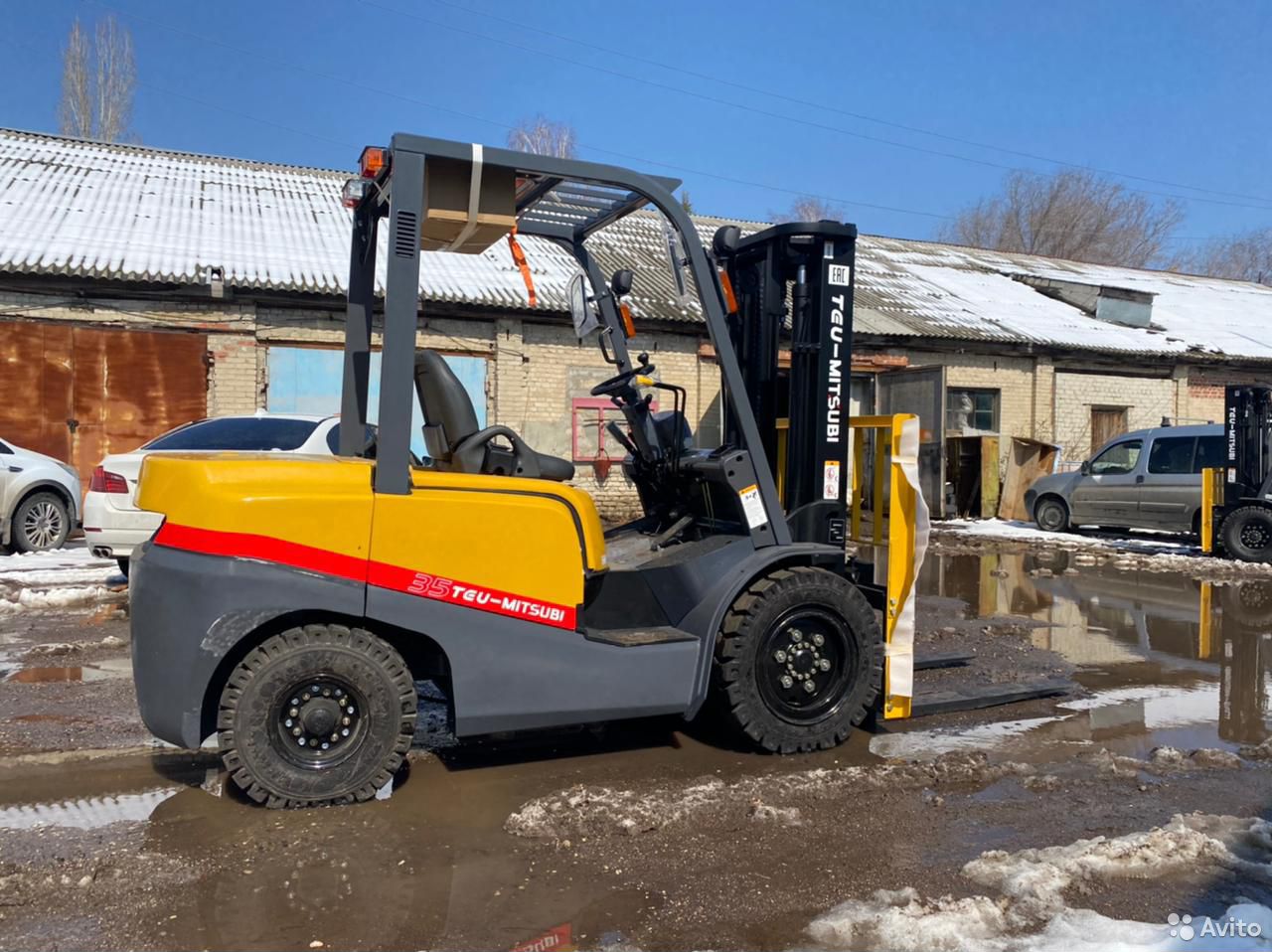 Вилочный погрузчик TEU FD35T