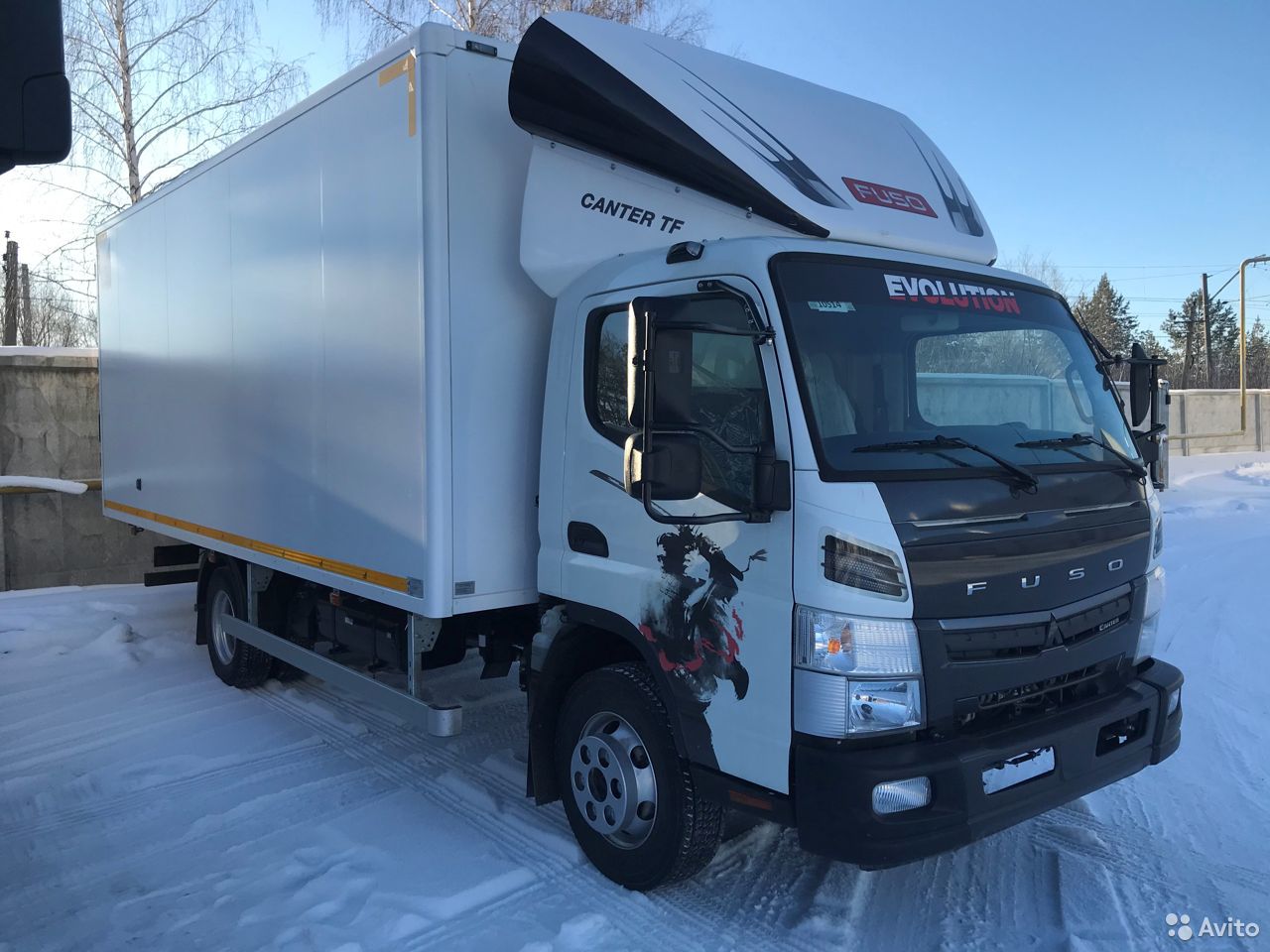 Изотермический фургон Mitsubishi Fuso Canter TF Evolution