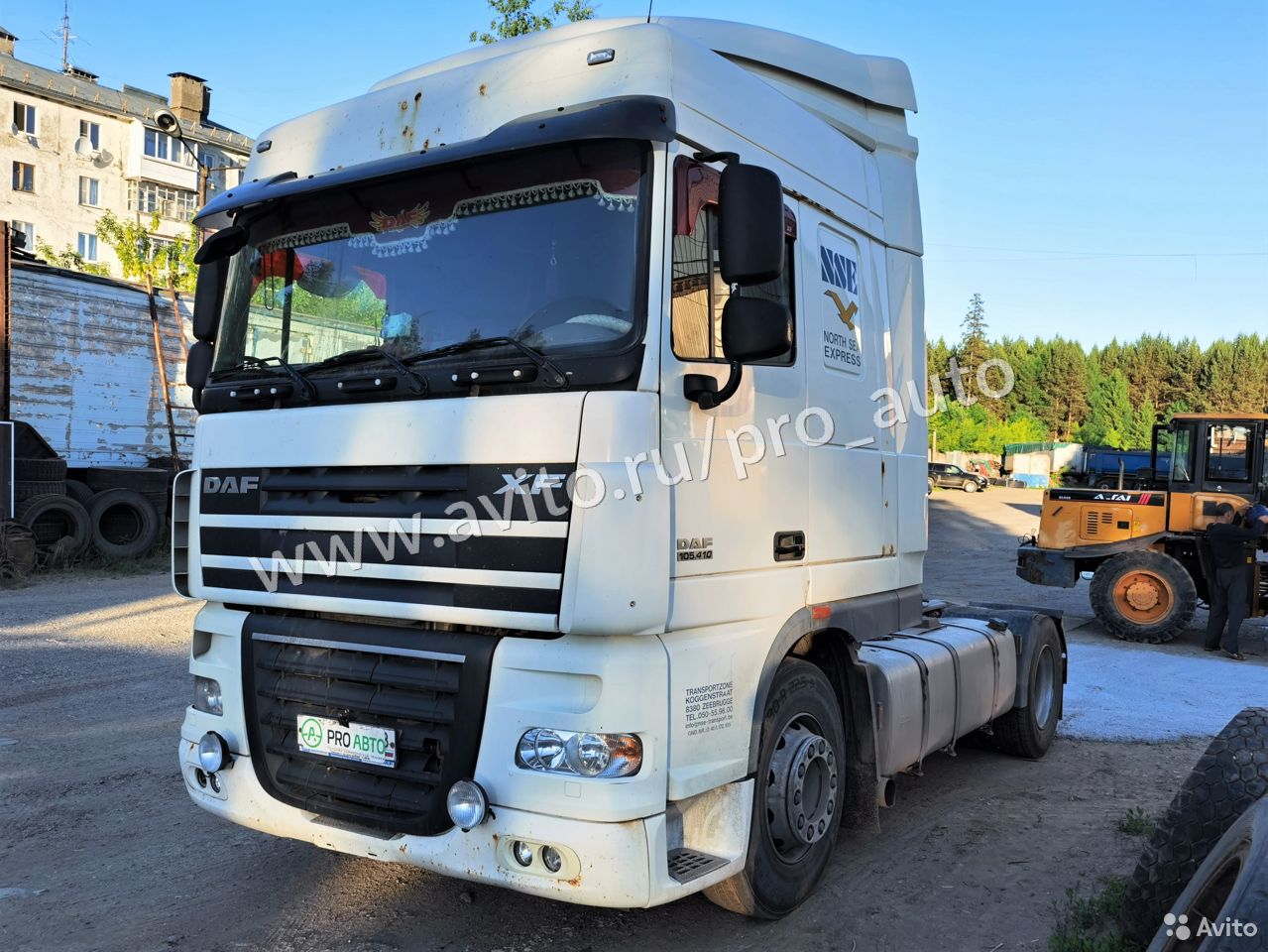 Седельный тягач DAF FT XF 105.410