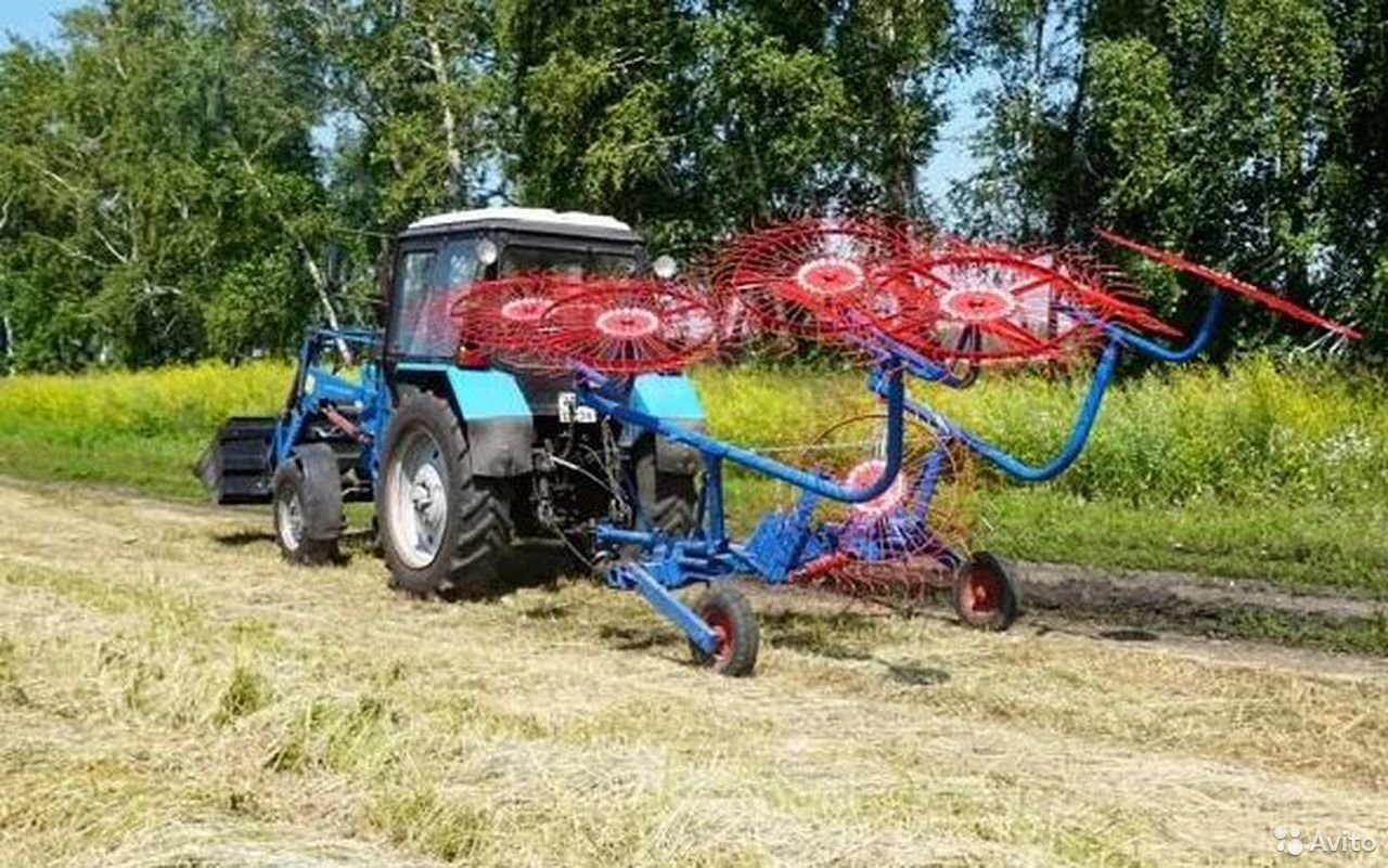Грабли СибДорСельМаш ворошилки прицепные