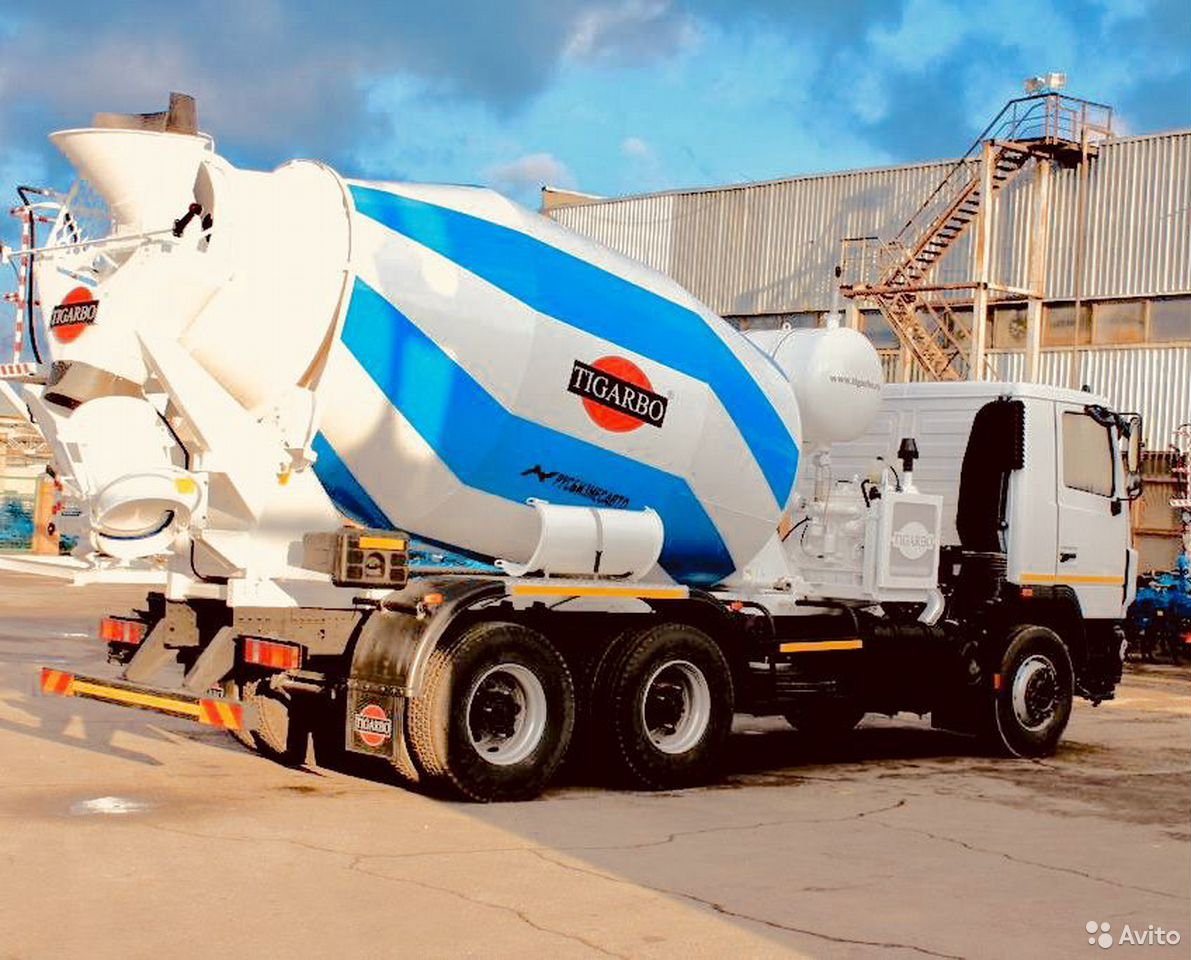 Автобетоносмеситель Tigarbo 69365T на шасси МАЗ 631226-525-042