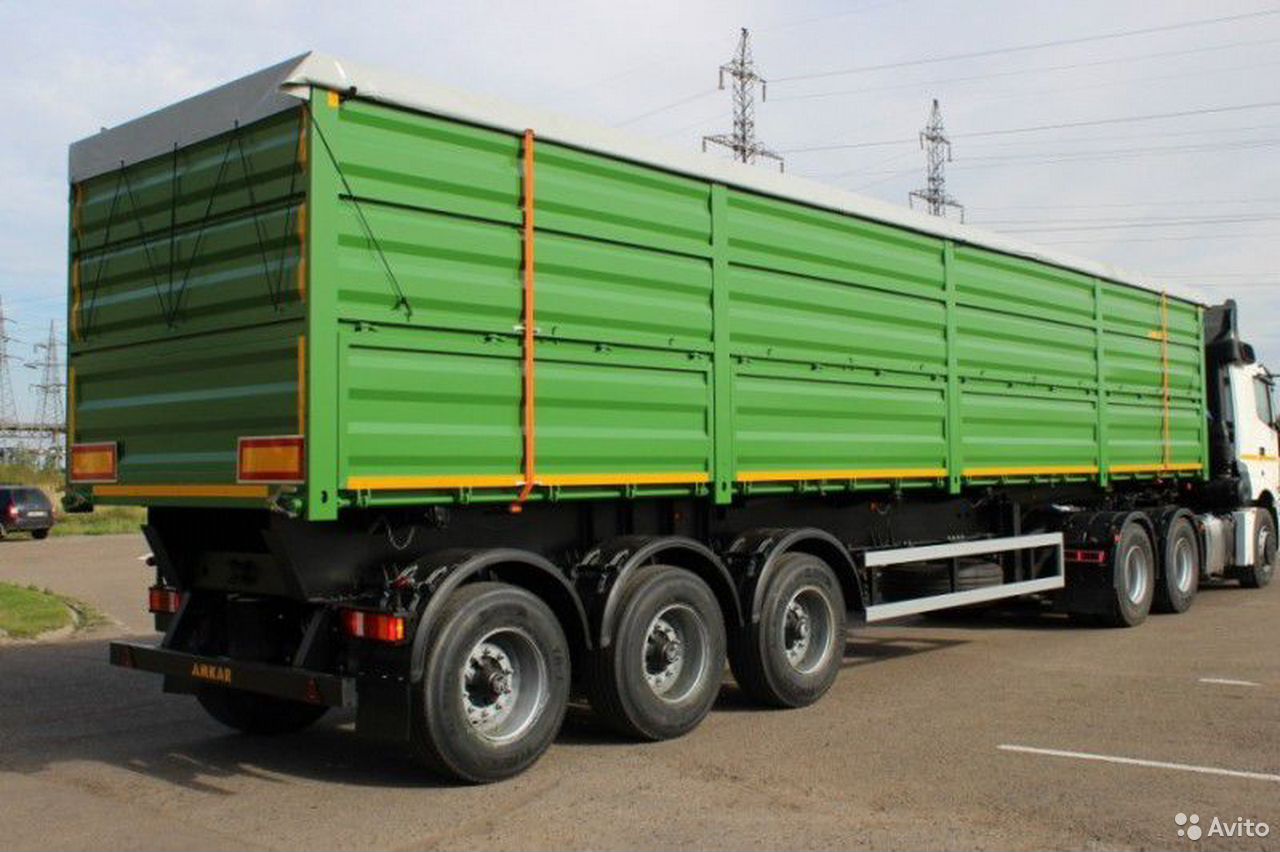 Полуприцеп зерновоз AMKAR (АвтоМастер) 9576-30FS