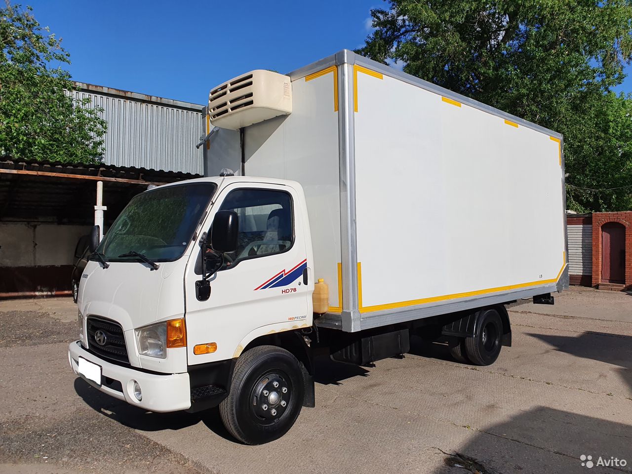 Рефрижераторный фургон Hyundai HD78