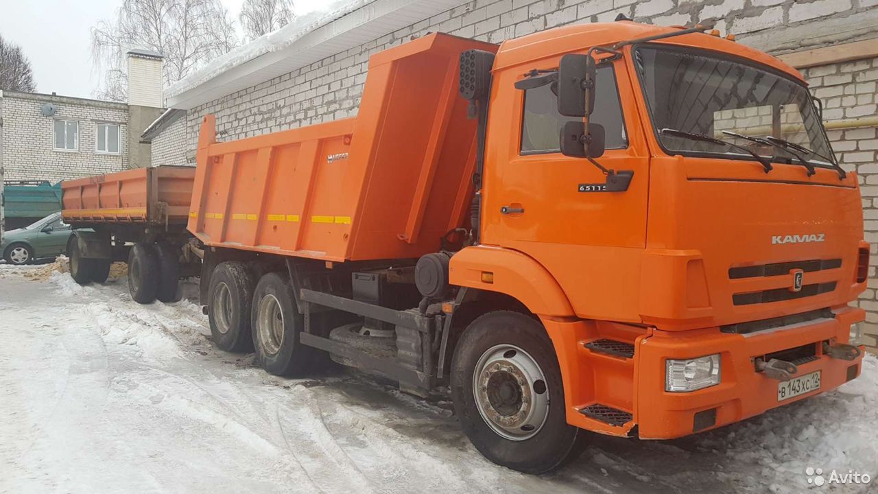 Самосвал КамАЗ 65115