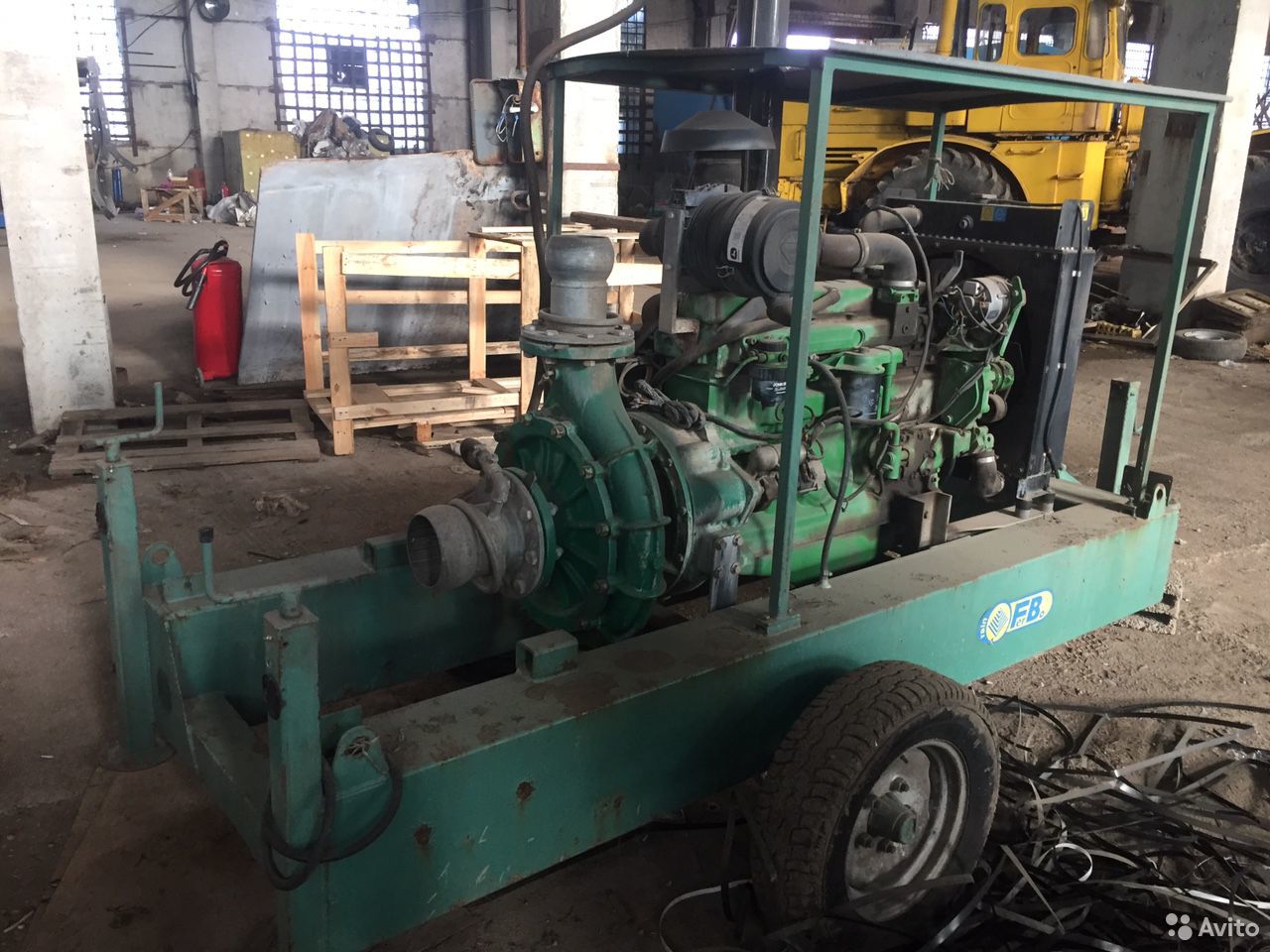 Оросительная установка John Deere 7