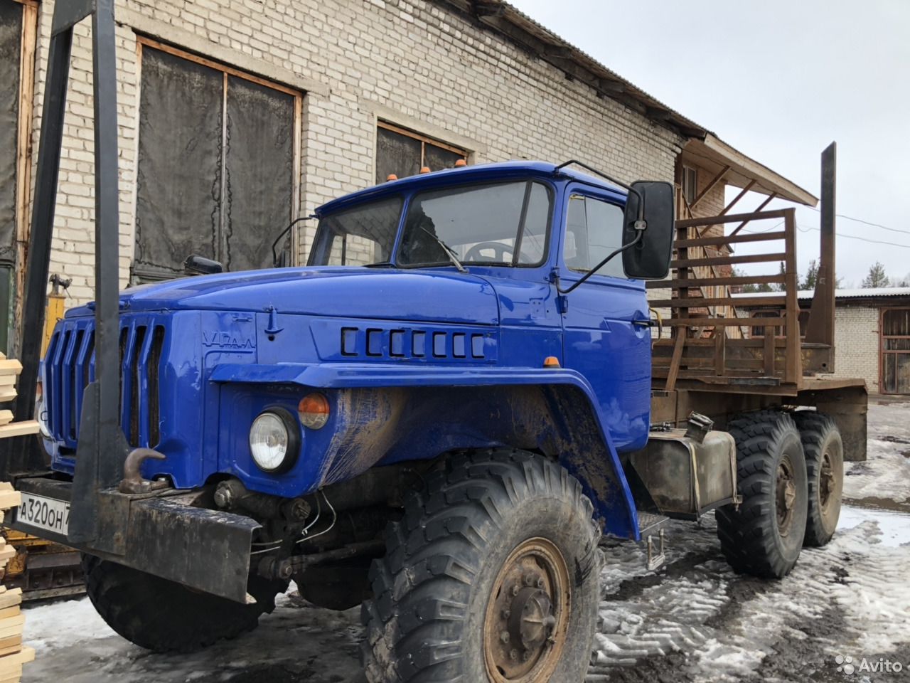 Сортиментовоз УРАЛ 4320
