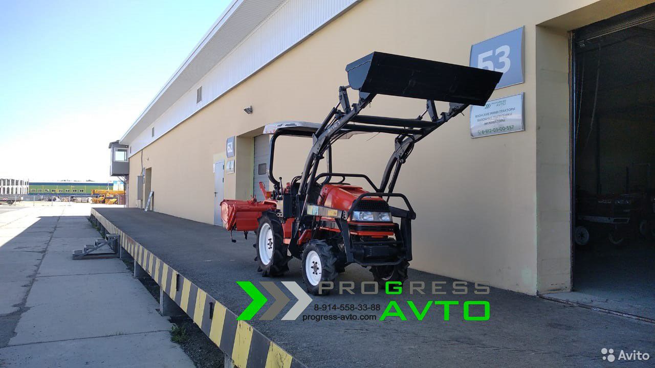 Мини-трактор Kubota Aste А-155 с фронтальной установкой
