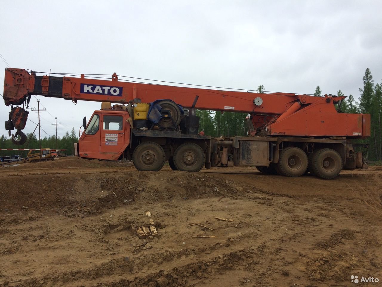Автокран KATO NK450S