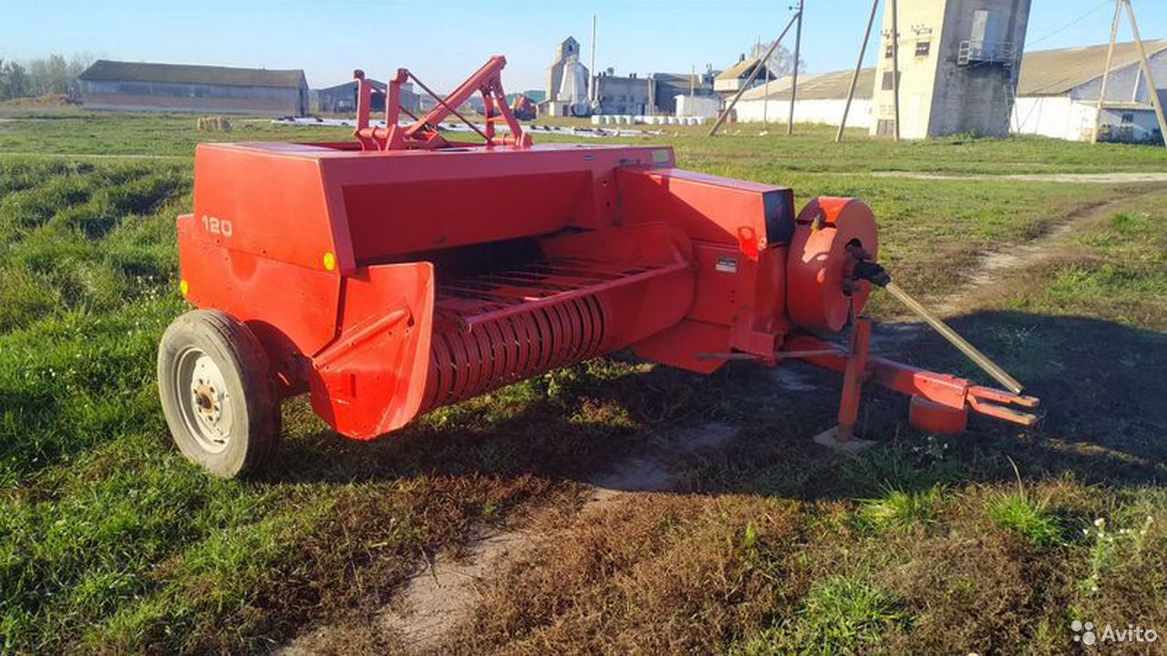 Пресс-подборщик Massey Fergusson 120