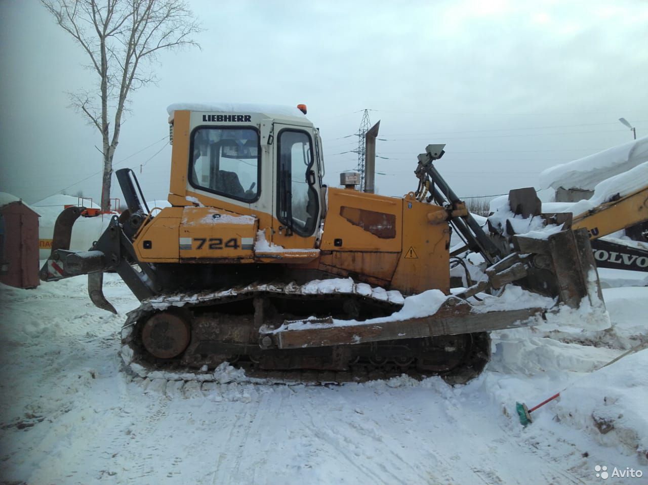 Гусеничный бульдозер Liebherr PR724 LGP